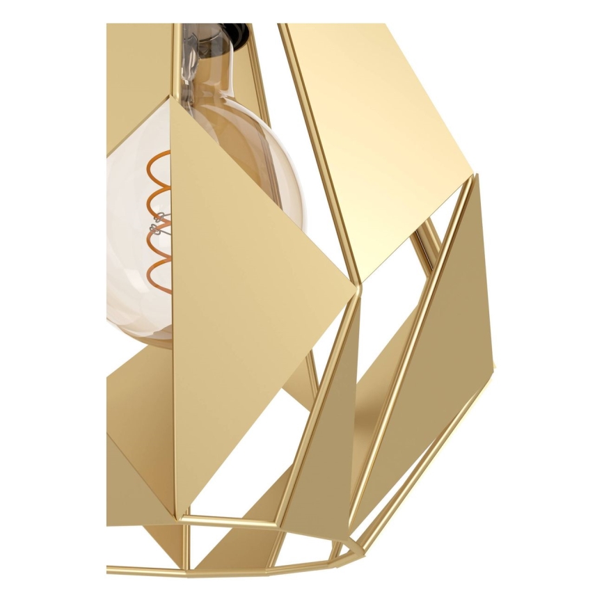 Eglo - Ljuskrona med textilsladd 3xE27/60W/230V