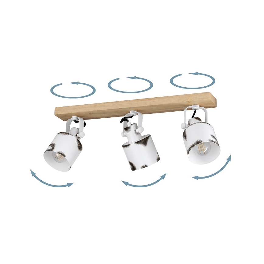 Eglo - Spotlight 3xE27/40W/230V