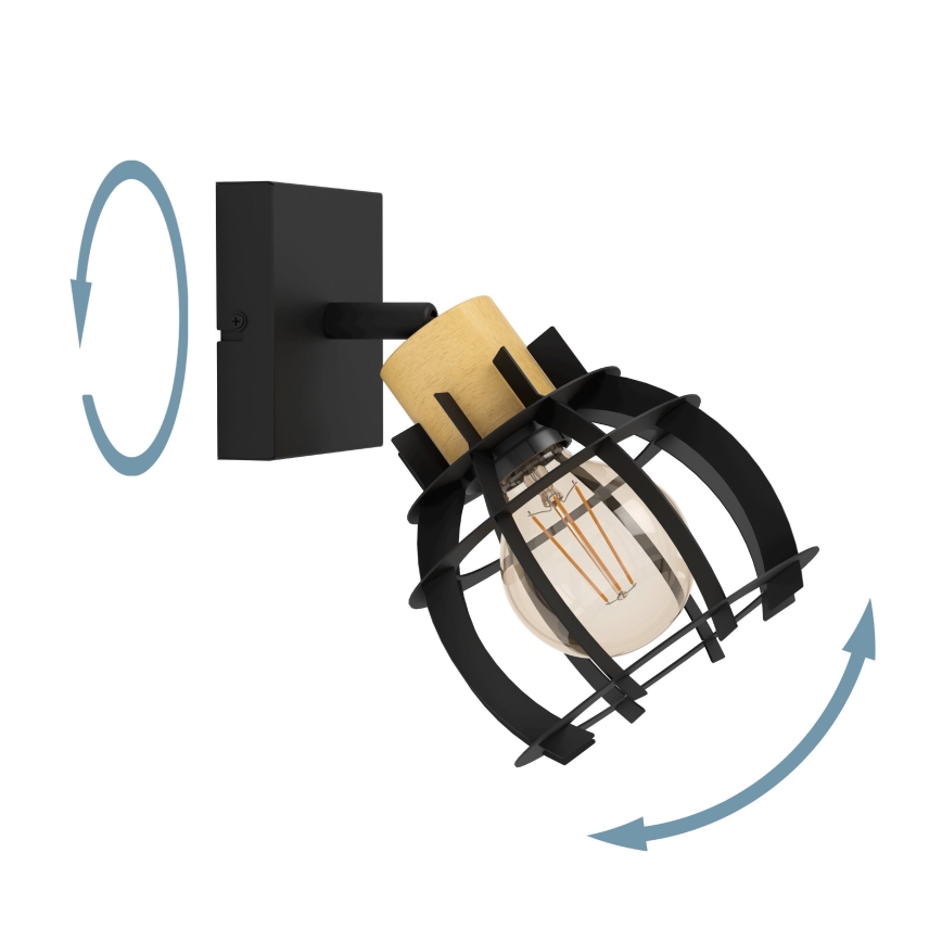 Eglo - Väggspotlight 1xE27/40W/230V