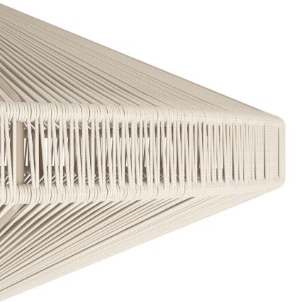 Eglo - Taklampa 1xE27/40W/230V Ø 38 cm krämvit