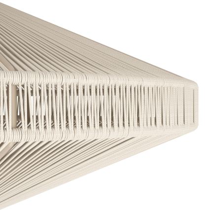 Eglo - Takpendel på kabel 1xE27/40W/230V krämfärgad