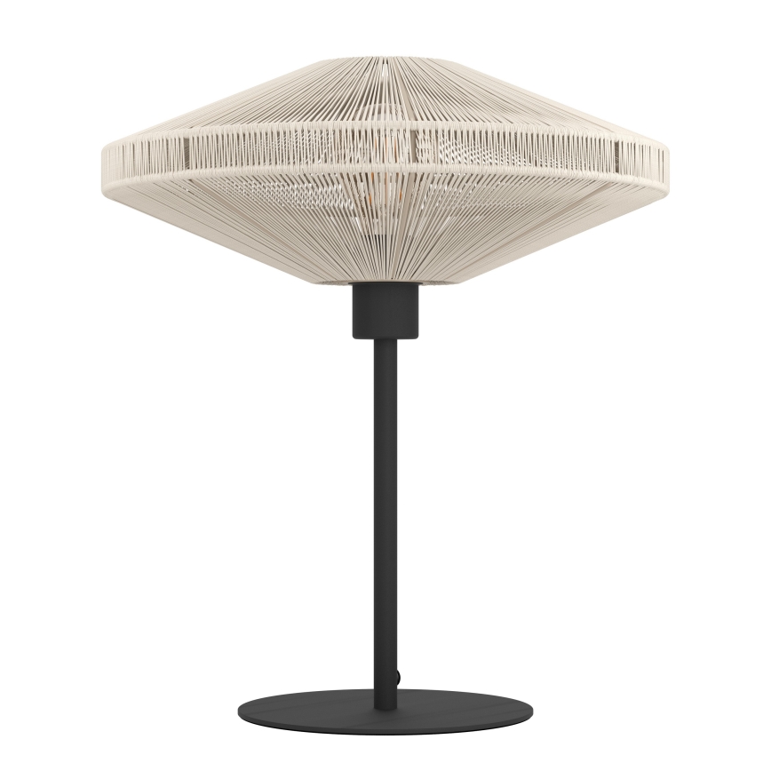 Eglo - Bordslampa 1xE27/40W/230V krämvit