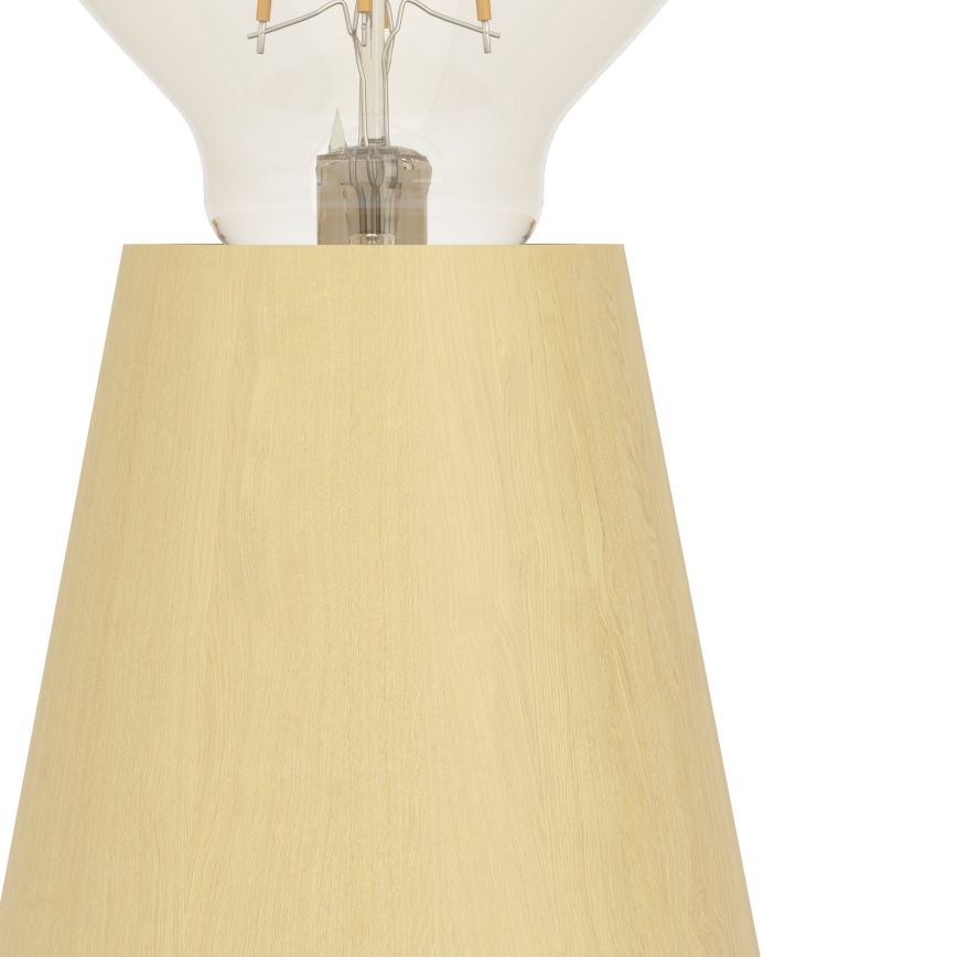 Eglo - Bordslampa 1xE27/40W/230V beige