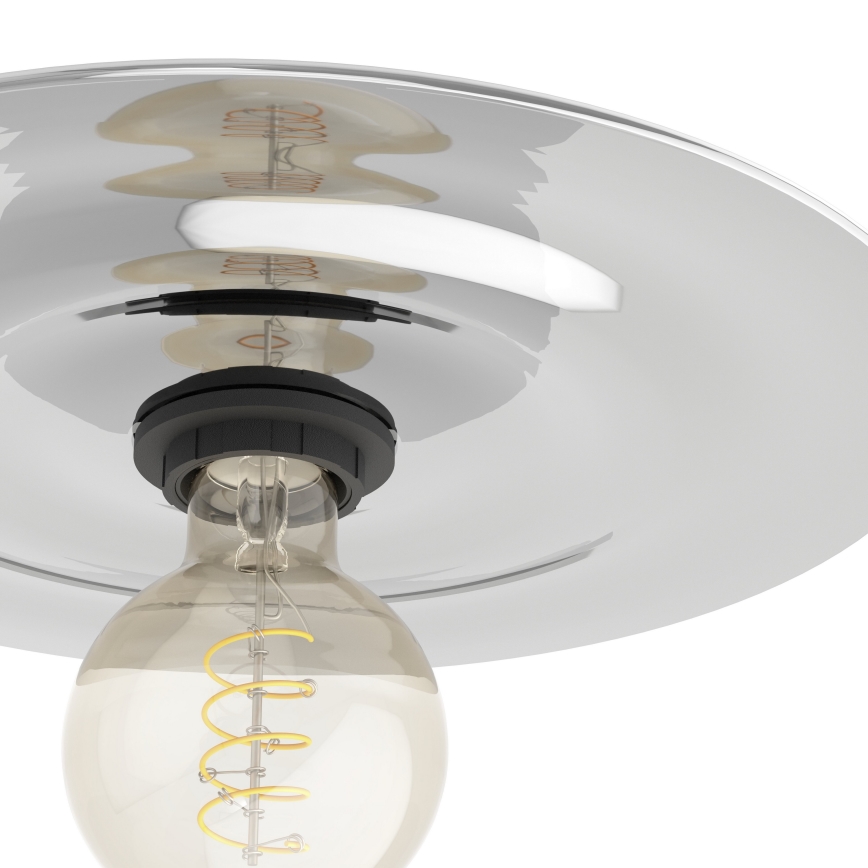 Eglo - Taklampa 1xE27/40W/230V grå