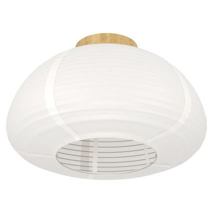 Eglo - Taklampa 1xE27/40W/230V Ø 40 cm vit/beige