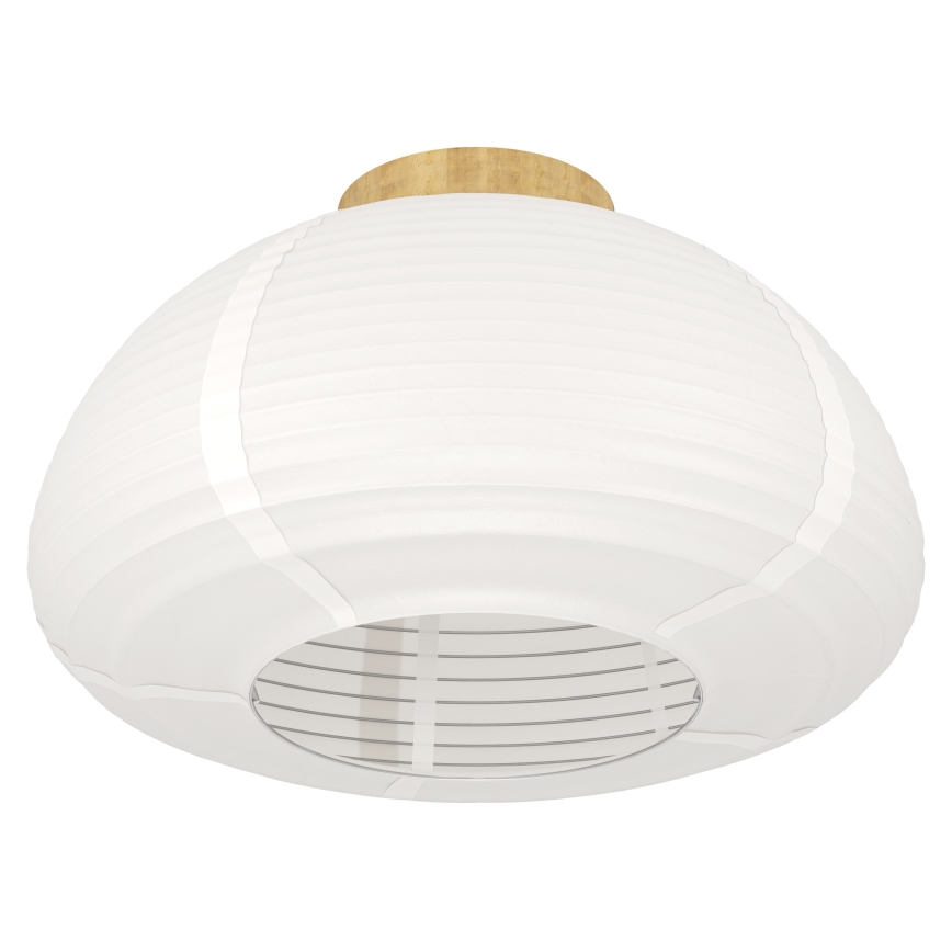 Eglo - Taklampa 1xE27/40W/230V Ø 40 cm vit/beige