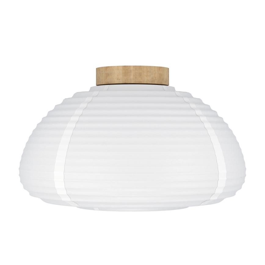 Eglo - Taklampa 1xE27/40W/230V Ø 40 cm vit/beige
