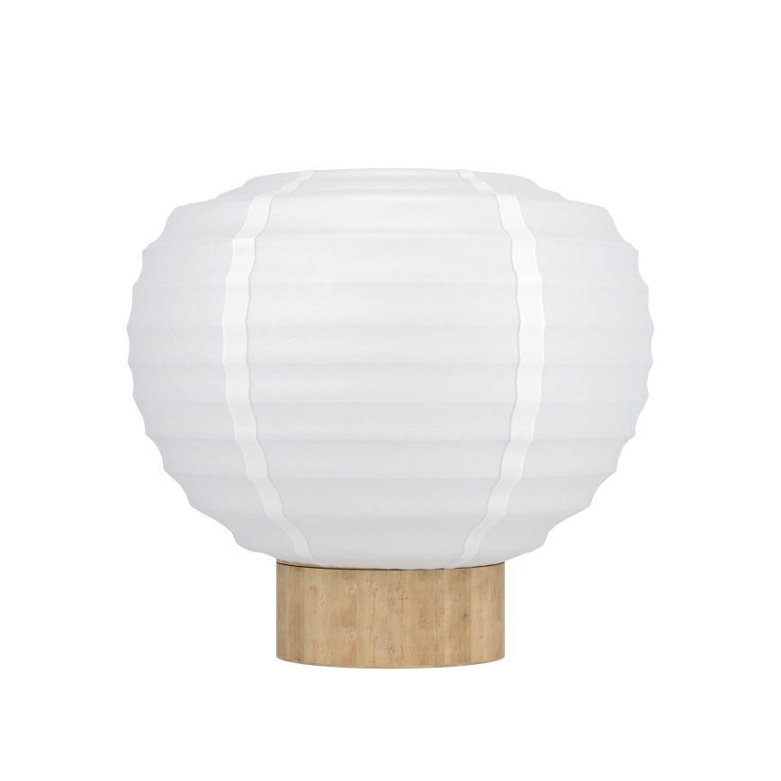 Eglo - Bordslampa 1xE27/40W/230V vit/beige