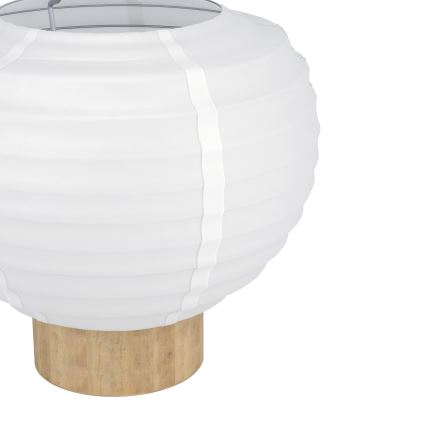 Eglo - Bordslampa 1xE27/40W/230V vit/beige