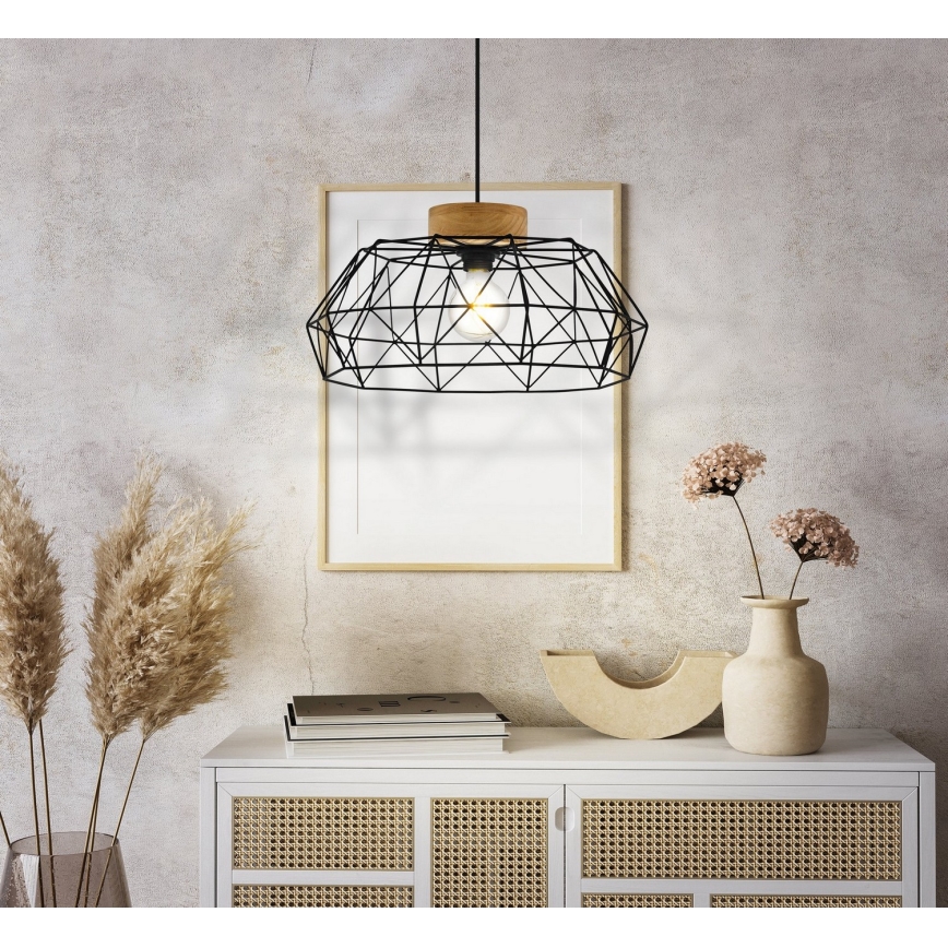 Eglo - Pendellampa på kabel 1xE27/60W/230V