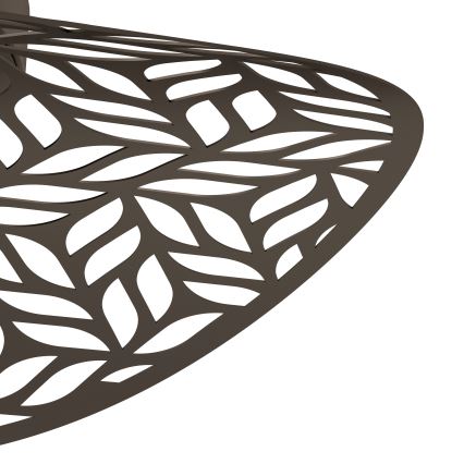 Eglo - Taklampa 1xE27/60W/230V Ø 40 cm bronsfärgad