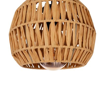Eglo - Taklampa på kabel 3xE27/40W/230V brun