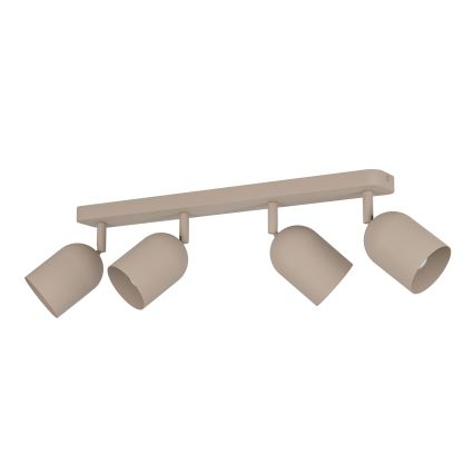 Eglo - Spottarmatur 4xE14/40W/230V beige