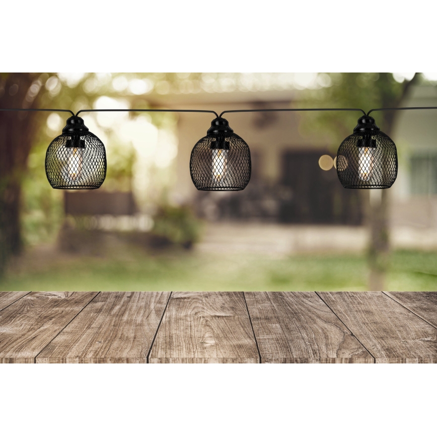 Eglo 48964 - LED solcellsslinga 8xLED/3m 600 mAh IP44