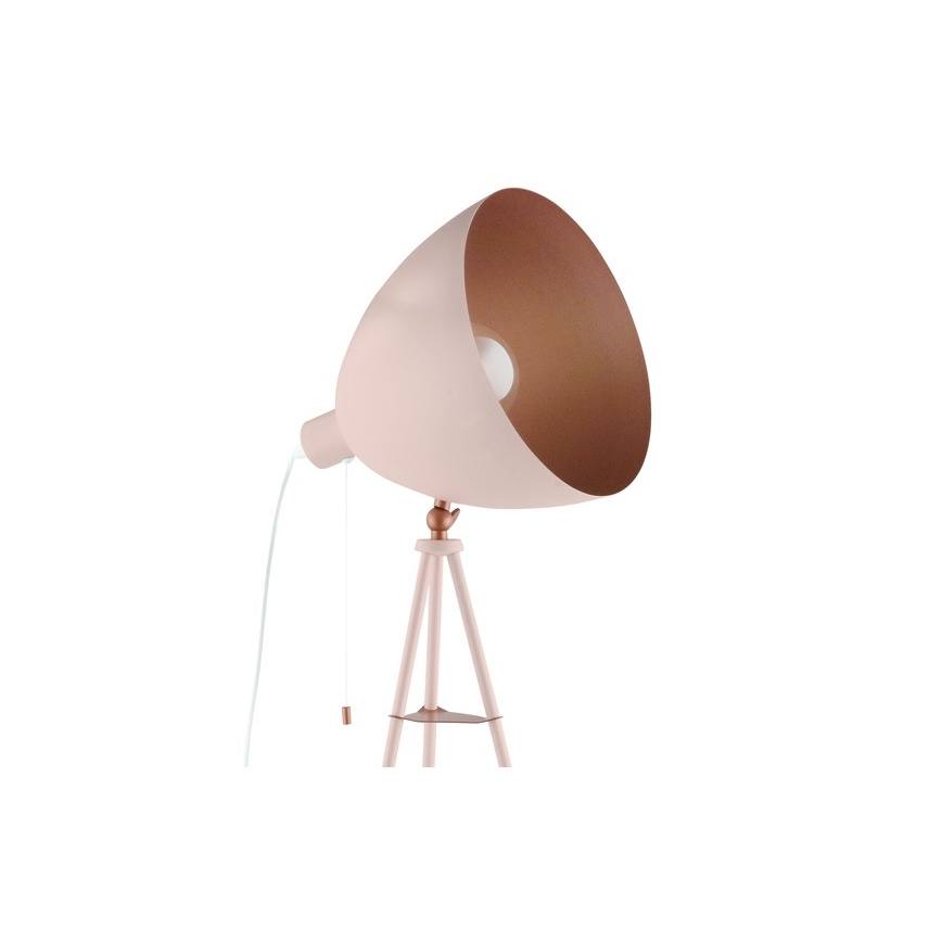 EGLO 49039 - Golvlampa CHESTER-P 1xE27/60W/230V