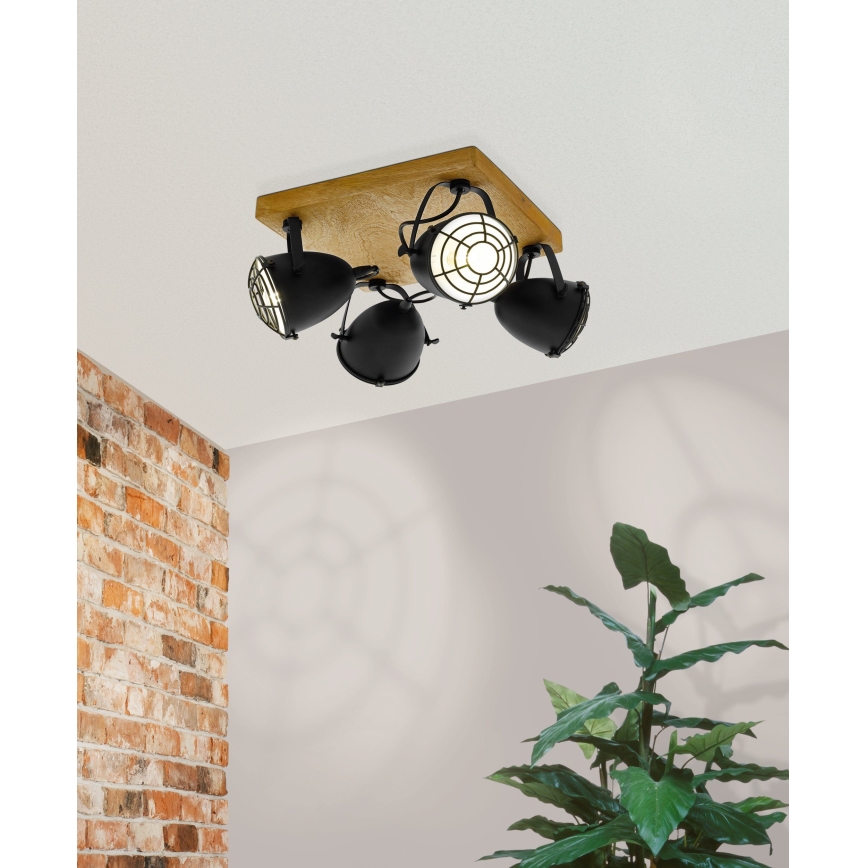 Eglo 49079 - Takspot GATEBECK 4xE14/40W/230V