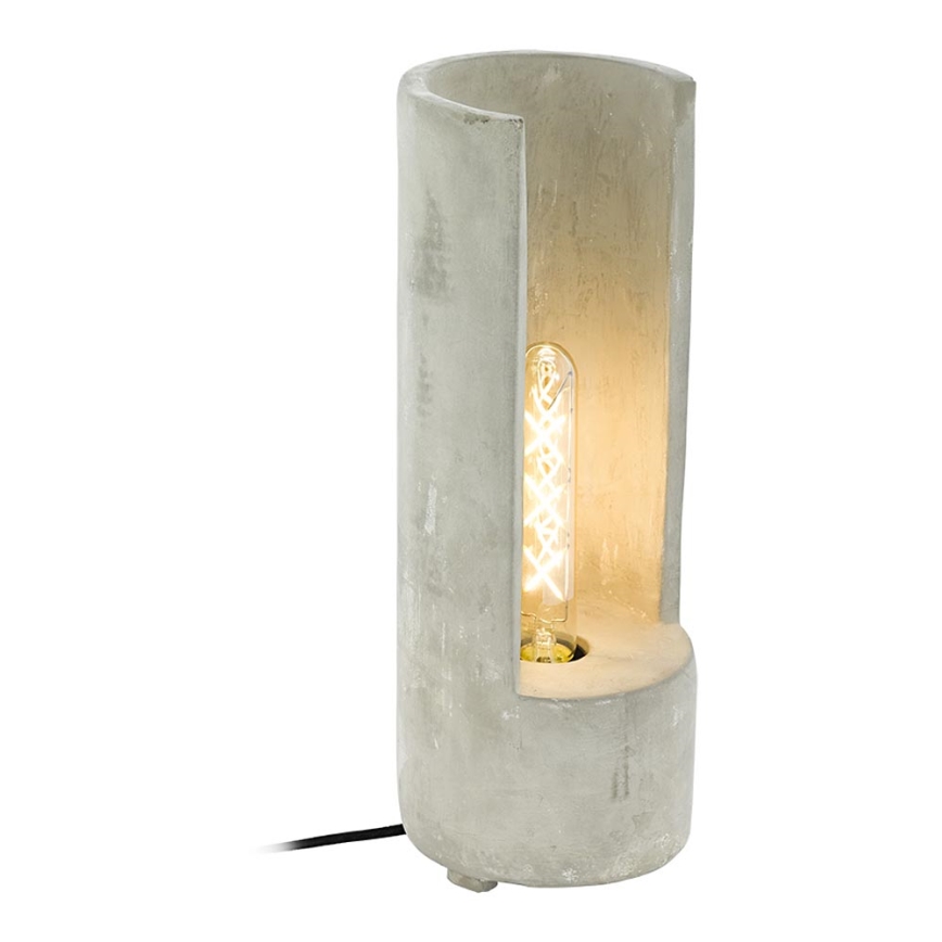 Eglo 49112 - Bordslampa LYNTON 1xE27/60W/230V betong