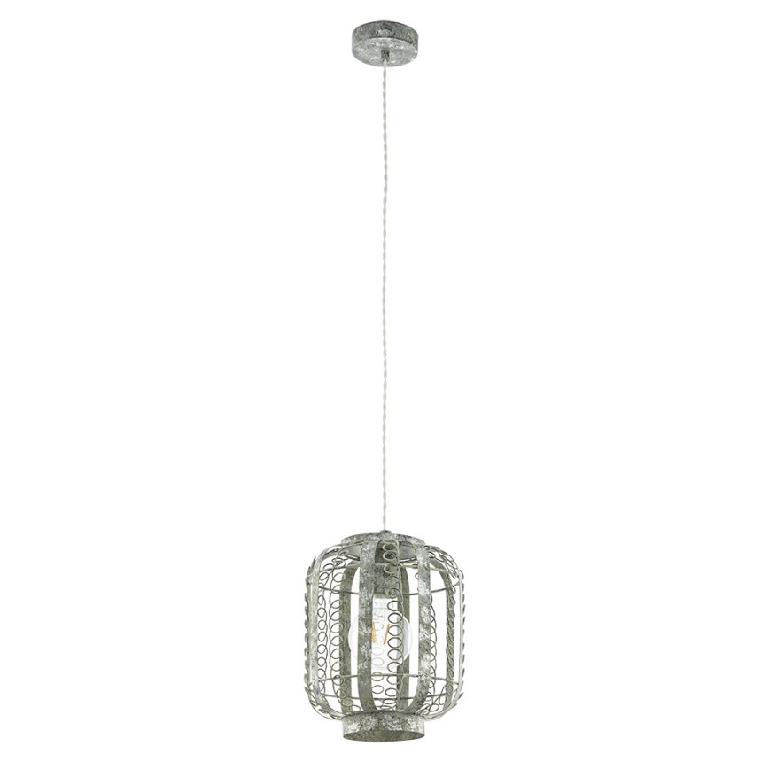Eglo 49133 - Ljuskrona med snöre HAGLEY 1xE27/60W/230V