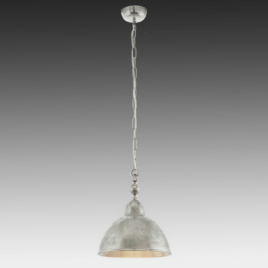 Eglo 49178 - Taklampa på kedja EASINGTON 1xE27/60W/230V Ø 350 mm