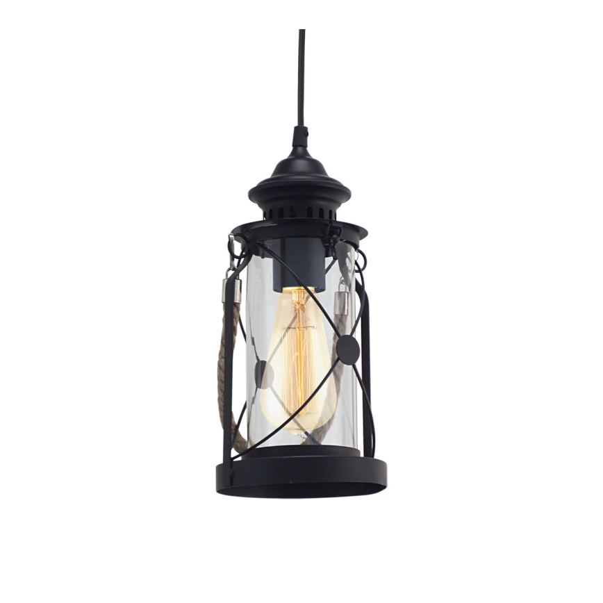 Eglo 49213 - Ljuskrona BRADFORD 1xE27/60W/230V