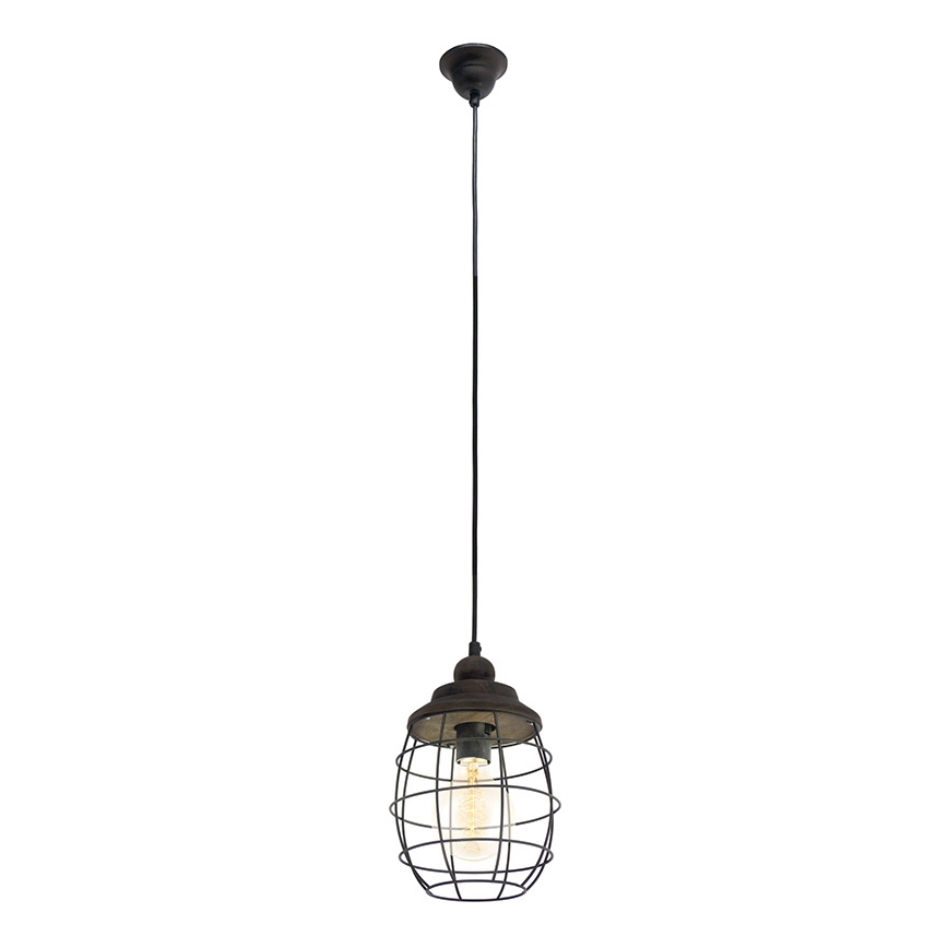 Eglo 49219 - Taklampa BAMPTON 1xE27/60W/230V
