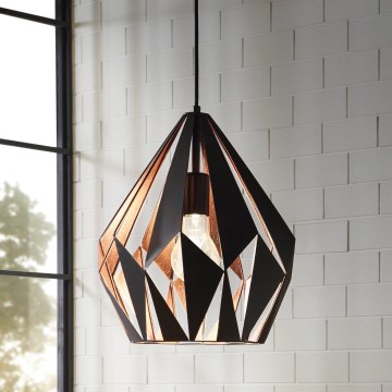 Eglo 49254 - Ljuskrona CARLTON 1 1xE27/60W/230V