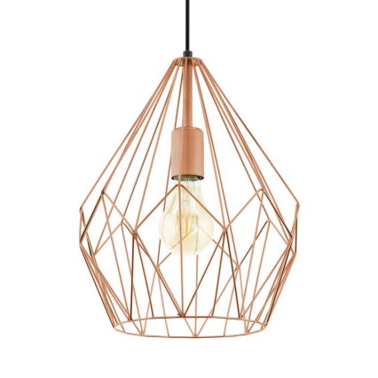 Eglo 49258 - Ljuskrona CARLTON 1xE27/60W/230V