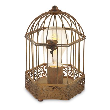 Eglo 49287 - Bordslampa HARLING 1xE27/60W/230V