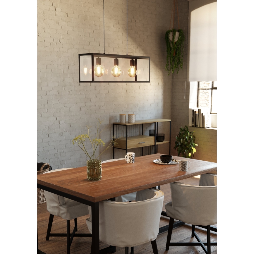 Eglo - Taklampa 3xE27/60W/230V