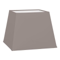 Eglo 49422 - Lampskärm för golvlampa VINTAGE brun E14 23x23 cm