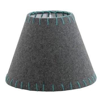 Eglo 49433 - Lampskärm till golvlampa VINTAGE grön broderad E14 Ø 20,5 cm
