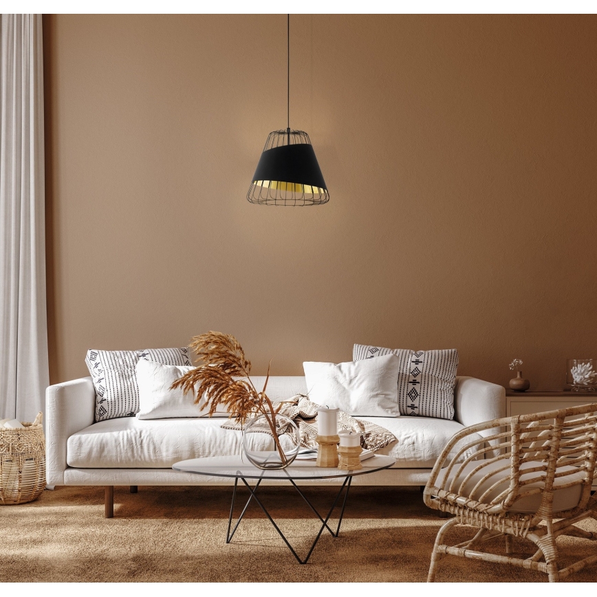 Eglo 49446 - Ljuskrona med snöre AUSTELL 1xE27/60W/230V