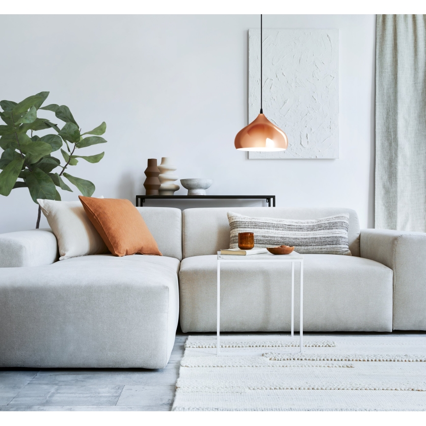 Eglo 49449 - Ljuskrona HAPTON 1xE27/60W/230V