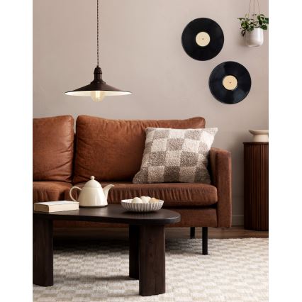 Eglo 49456 - Pendellampa STOCKBURY på sladd 1xE27/60W/230V Ø 36 cm