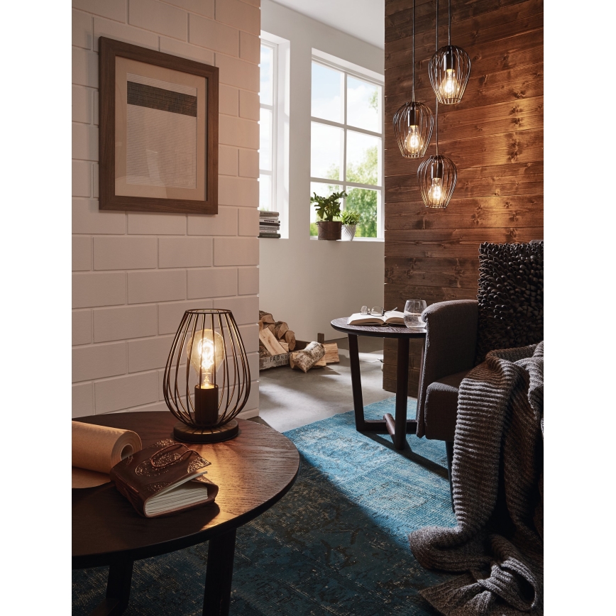 Eglo 49479 - Ljuskrona NEWTOWN 3xE27/60W/230V