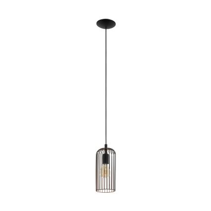 Eglo 49644 - Ljuskrona med snöre ROCCAMENA 1xE27/60W/230V