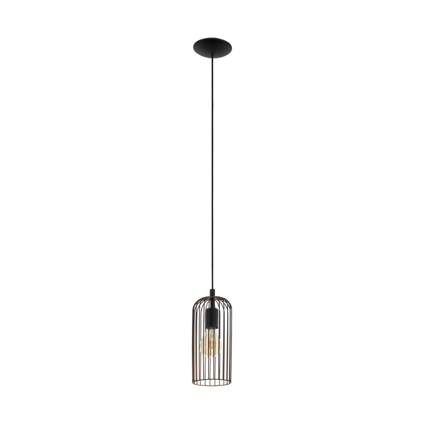 Eglo 49644 - Ljuskrona med snöre ROCCAMENA 1xE27/60W/230V