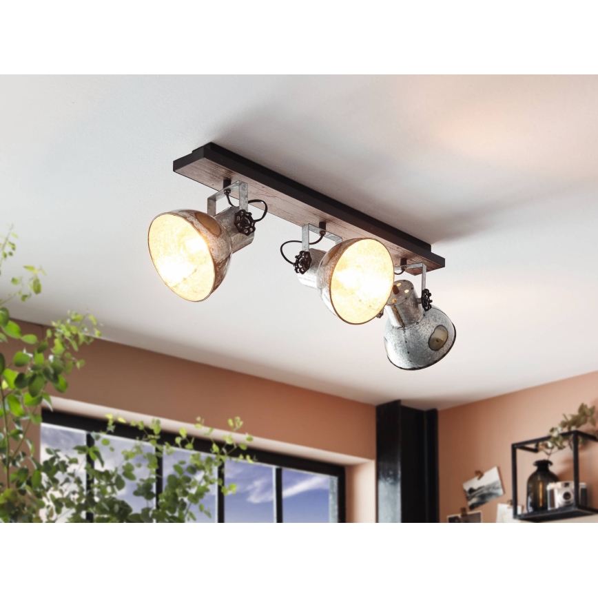 Eglo 49652 - SpotLjusbarNSTAPLE 3xE27/40W/230V