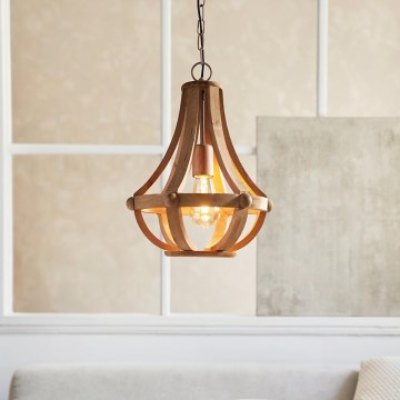 Eglo 49724 - Hängande lampa KINROSE 1xE27/60W