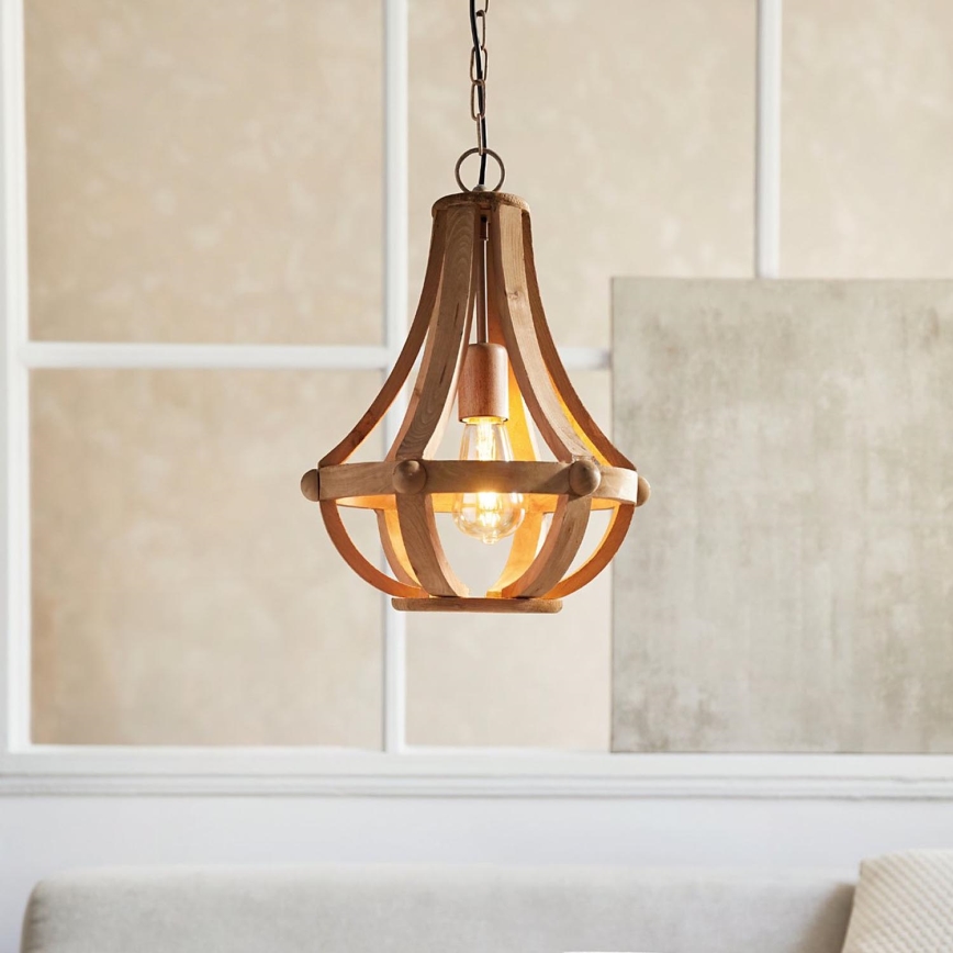 Eglo 49724 - Hängande lampa KINROSE 1xE27/60W