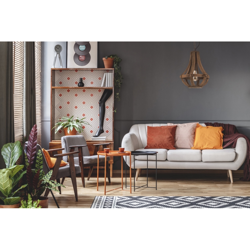 Eglo 49724 - Hängande lampa KINROSE 1xE27/60W