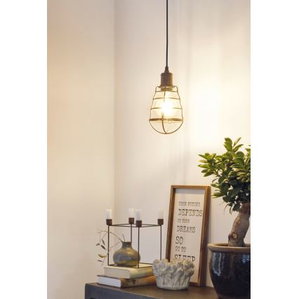 Eglo 49809 - Hängande lampa PORT SETON 1xE27/60W