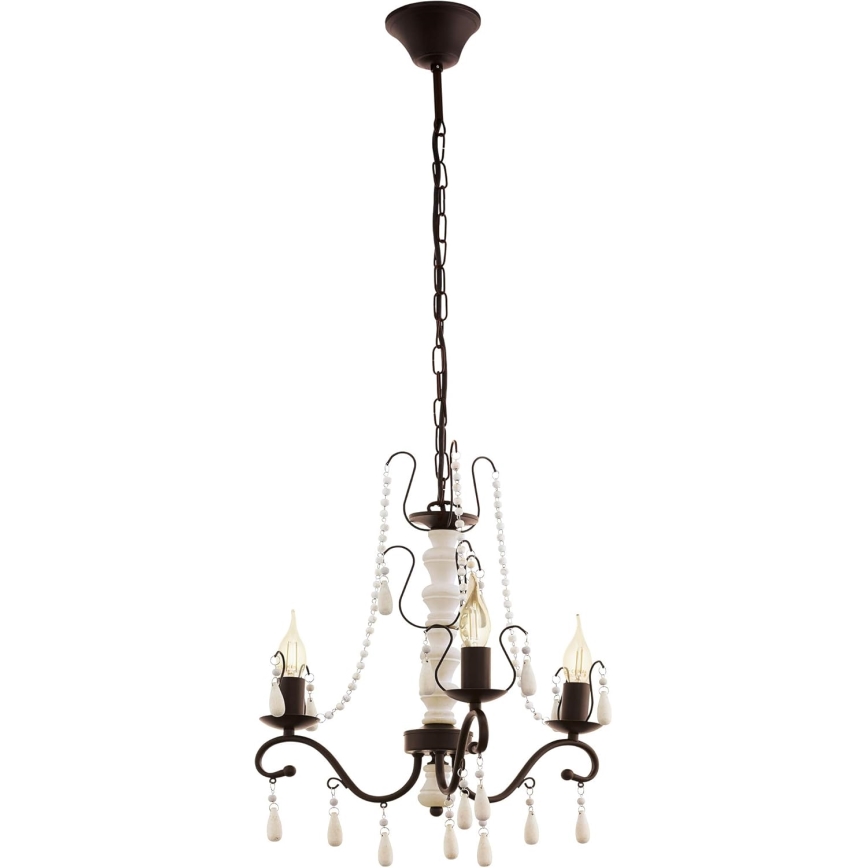 Eglo 49837 - Ljuskrona med kedja CHATTISHAM 3xE14/40W