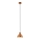 Eglo 54513 - LED-pendel med vajer 1xE27/6W/230V kopparfärgad