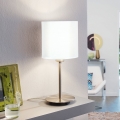 Eglo 54744 - Bordslampa ANADIA 1xE14/40W/230V vit/matt krom