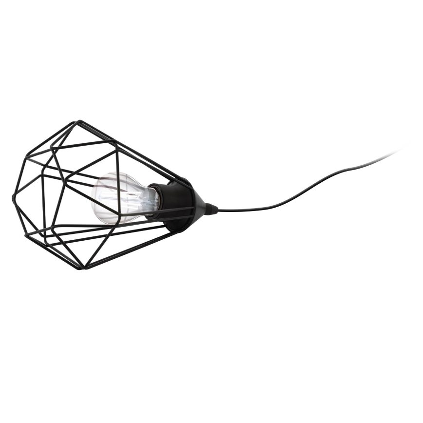 Eglo 54889 - LED Uttag bordslampa 1xE27/4W/230V 3000K svart