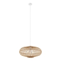 Eglo 55114 - LED-pendel på kabel 1xE27/4W/230V bambu