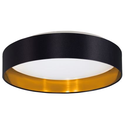 Eglo 55267 - LED-taklampa MASERLO LED/16W/230V 3000K Ø 40,5 cm svart/koppar