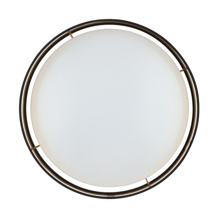 Eglo 55267 - LED-taklampa MASERLO LED/16W/230V 3000K Ø 40,5 cm svart/koppar