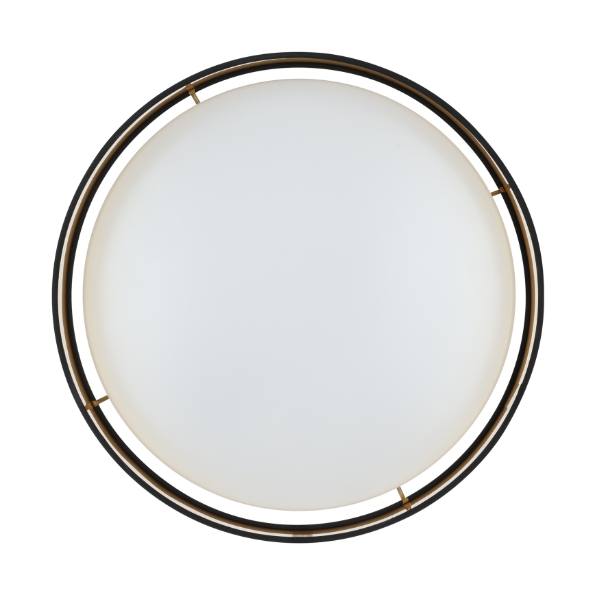 Eglo 55267 - LED-taklampa MASERLO LED/16W/230V 3000K Ø 40,5 cm svart/koppar